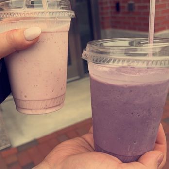 Duckfat - Strawberry Milkshake and Blueberry and Buttermilk Milkshake - New American Near Me - Portland, Maine Duckfat - Strawberry Milkshake and Blueberry and Buttermilk Milkshake - New American Near Me - Portland, Maine