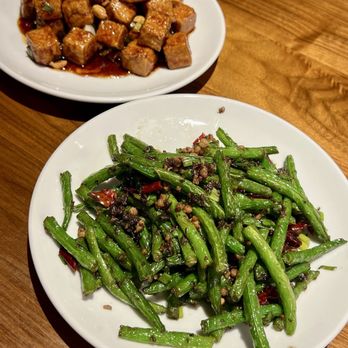 Yuan - Dry Fried String Beans with Minced Pork - Chinese Near Me - Jersey City, New Jersey Yuan - Dry Fried String Beans with Minced Pork - Chinese Near Me - Jersey City, New Jersey