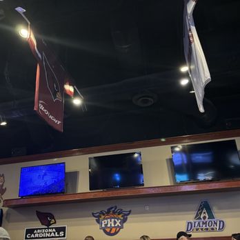 Gallagher's - NBA playoffs. NHL playoffs and they have sports talk shows on what little tvs are turned on - American Near Me - Phoenix, Arizona