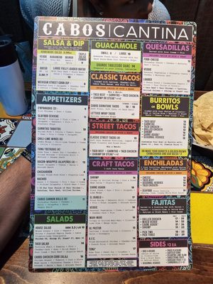 Menu photo 6 Cabos Cantina Fort Myers, FL