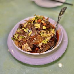 Sliced Beef in Spicy Sauce ($14.99)