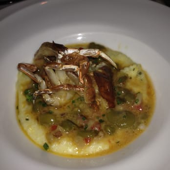 Gary Danko - softshell crab & grits - New American Near Me - San Francisco, California Gary Danko - softshell crab & grits - New American Near Me - San Francisco, California