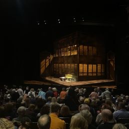 View of stage for "1776" from back of Orchestra View of stage for "1776" from back of Orchestra
