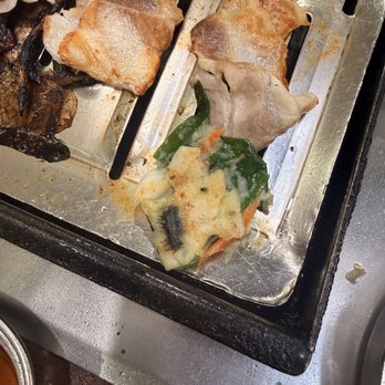 ToBang - Seafood pancake with some bug like object - Korean Near Me - Santa Clara, California ToBang - Seafood pancake with some bug like object - Korean Near Me - Santa Clara, California