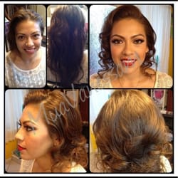 Makeup by Vanessa - Hair and makeup before and after