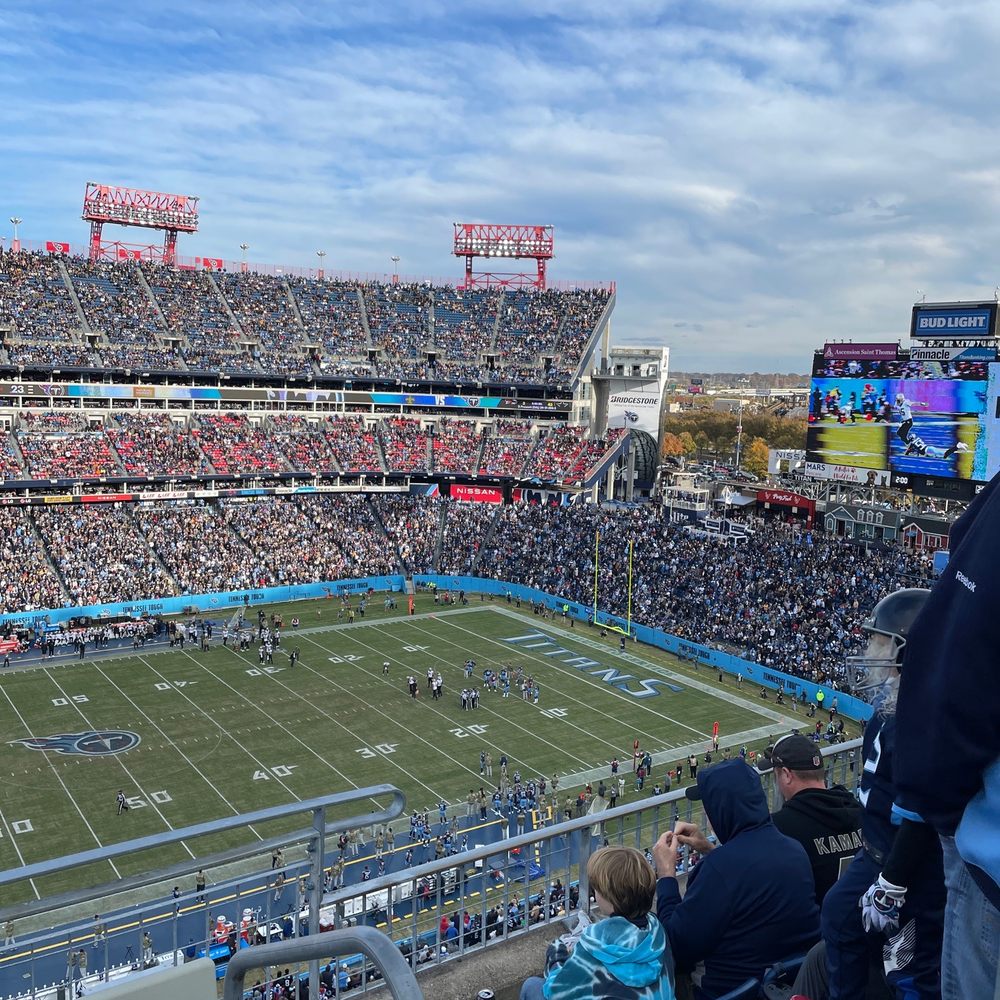 Nissan Stadium - Titans v Saints. 2 min warning - Stadiums & Arenas Near Me - Nashville, Tennessee