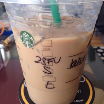 Starbucks - Grande iced soy sugar free vanilla latte. 2 pumps instead of 4. They always got my back at getting this done right and fast :-). - Coffee & Tea Near Me - Seattle, Washington Starbucks - Grande iced soy sugar free vanilla latte. 2 pumps instead of 4. They always got my back at getting this done right and fast :-). - Coffee & Tea Near Me - Seattle, Washington