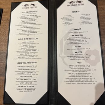 Odds Bar & Bistro - Drink menu - American Near Me - Round Rock, Texas Odds Bar & Bistro - Drink menu - American Near Me - Round Rock, Texas