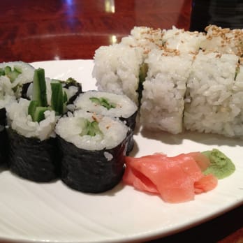 Hana Sushi - Cucumber and avocado rolls. - Sushi Bars Near Me - Abbotsford, British Columbia Hana Sushi - Cucumber and avocado rolls. - Sushi Bars Near Me - Abbotsford, British Columbia