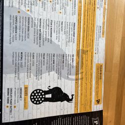 Pies & Pints Pizzeria - The menu