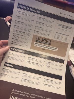 Menu photo 2 The Bears' Den Hershey, PA