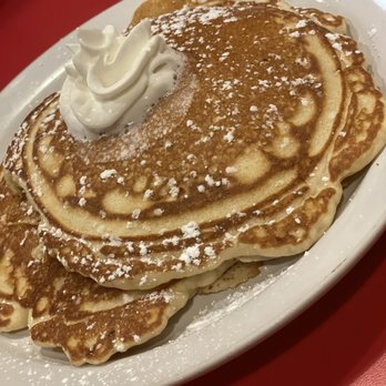 Werner's - Pancakes (added banana), shrimp & grits. Not pictured, fish & grits and a side of potatoes. Everything is made to order and so good. - Breakfast & Brunch Near Me - Baltimore, Maryland Werner's - Pancakes (added banana), shrimp & grits. Not pictured, fish & grits and a side of potatoes. Everything is made to order and so good. - Breakfast & Brunch Near Me - Baltimore, Maryland
