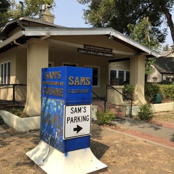 Sam's Cuisine - Thanks for the parking tip, but just park anywhere near 3rd and B. Davis city blocks are quick walks. - Mediterranean Near Me - Davis, California