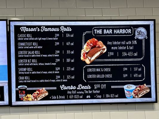 Menu photo 2 Mason’s Famous Lobster Rolls Gaithersburg, MD Menu photo 2 Mason’s Famous Lobster Rolls Gaithersburg, MD