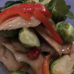 Soy chicken with citrus sauce