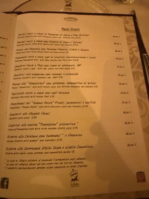 Menu photo 2 La Giostra Florence, FI Menu photo 2 La Giostra Florence, FI