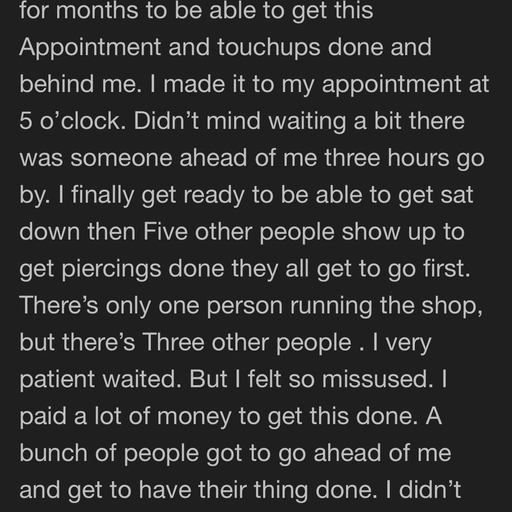 360 Tattoo - She never commented on my review, which is very odd - Tattoo Near Me - Longview, Washington 360 Tattoo - She never commented on my review, which is very odd - Tattoo Near Me - Longview, Washington