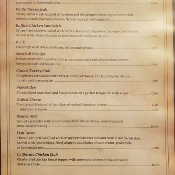 Lucille Malone's - menu, sandwiche items - American Near Me - Black Hawk, Colorado Lucille Malone's - menu, sandwiche items - American Near Me - Black Hawk, Colorado