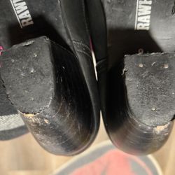 Renner's Boots & Shoes - Before repair.