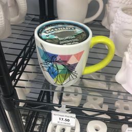 One of their items, painted as an example One of their items, painted as an example