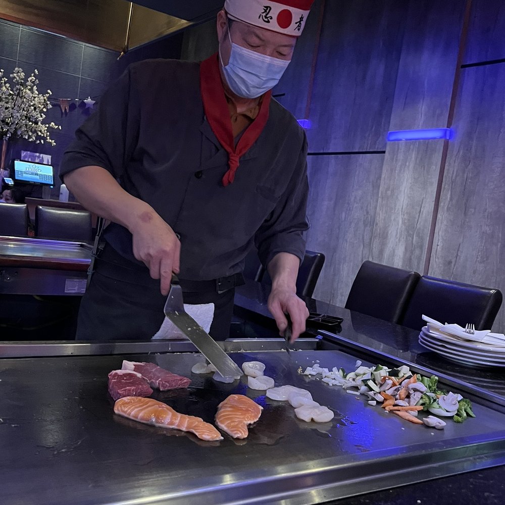 Miko Sushi & Hibachi - Plainview - Strip steak, salmon, scallop, veggies - Japanese Near Me - Plainview, New York