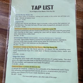 Backwoods Brewing Company - Breweries Near Me - Hillsboro, Oregon