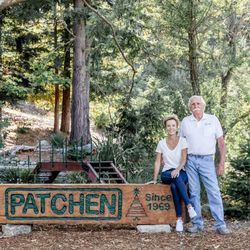 Patchen California Christmas Tree Farms - Owners Jim Beck and his daughter, Kelley.