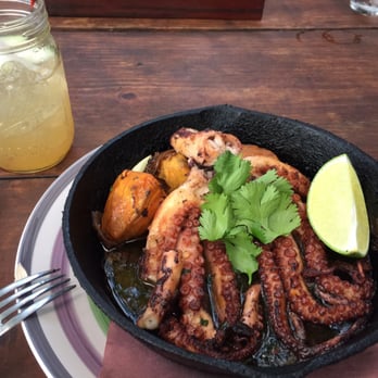 Kitchen Table - Tender grilled octopus - Portuguese Near Me - Tulum, ROO