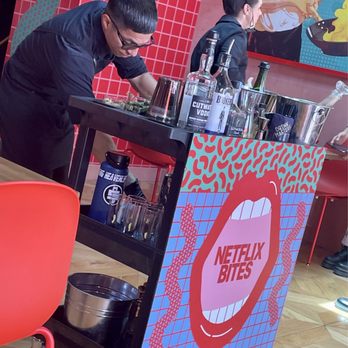 Netflix Bites - The Bloody Mary cart. - American Near Me - Los Angeles, California