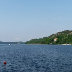 Café kajkanten - Utsikt från bryggan