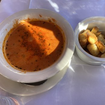 Daniela Pasta & Pastries - tomato soup with croutons - Desserts Near Me - Baltimore, Maryland