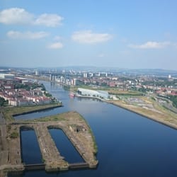 Glasgow Tower - The transport museum from above
