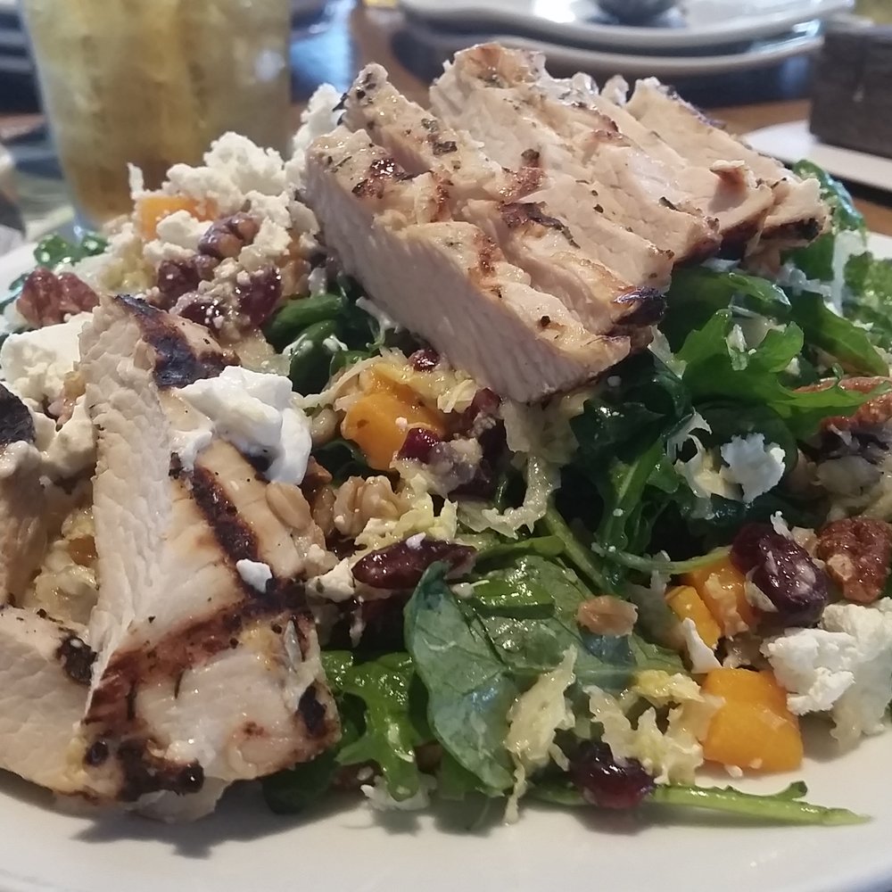 California Pizza Kitchen - Harvest Kale Salad on their seasonal menu. - Pizza Near Me - Naples, Florida California Pizza Kitchen - Harvest Kale Salad on their seasonal menu. - Pizza Near Me - Naples, Florida