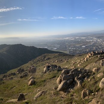 Box Springs Mountain Reserve - Panoramic view from top - Hiking Near Me - Moreno Valley, California Box Springs Mountain Reserve - Panoramic view from top - Hiking Near Me - Moreno Valley, California
