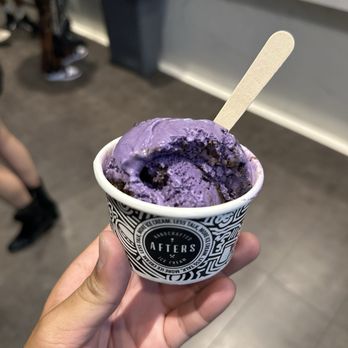 Afters Ice Cream - Ube Brownie Small Cup - Desserts Near Me - Los Angeles, California Afters Ice Cream - Ube Brownie Small Cup - Desserts Near Me - Los Angeles, California