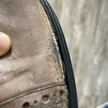 Dean's Shoe Repair - Glue sticking out - Shoe Repair Near Me - Concord, California Dean's Shoe Repair - Glue sticking out - Shoe Repair Near Me - Concord, California