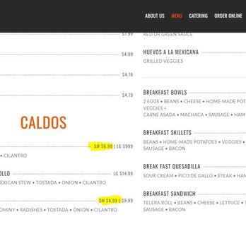 Mr Taco - Advertised prices - Mexican Near Me - Redlands, California