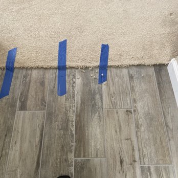 Express Flooring - This is how they left it. They came back, and they didn't know how to do it correctly. . - Flooring Near Me - Las Vegas, Nevada Express Flooring - This is how they left it. They came back, and they didn't know how to do it correctly. . - Flooring Near Me - Las Vegas, Nevada