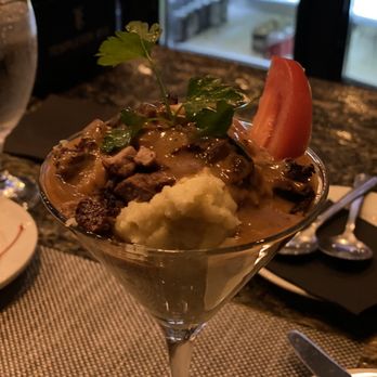 Keller Chophouse - a closeup of a dish in a martini glass - New American Near Me - Keller, Texas