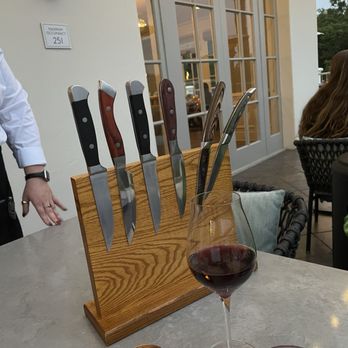 Ember & Rye - Knife selection - Seafood Near Me - Carlsbad, California Ember & Rye - Knife selection - Seafood Near Me - Carlsbad, California