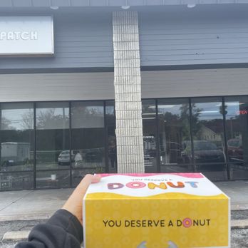 The Donut Patch - Great packaging to go for work and home - shop front is quite low key - easy to miss when driving past (could be enhanced!) - Donuts Near Me - Oviedo, Florida