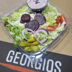 Georgios Pizza & Pasta - Greek salad.