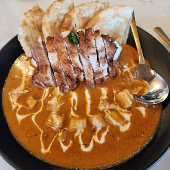 Hanuman Thai Eatery - Massamn curry with fried chicken - Thai Near Me - Orange, California Hanuman Thai Eatery - Massamn curry with fried chicken - Thai Near Me - Orange, California