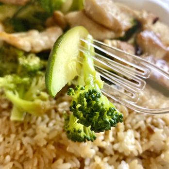 China King - broccoli and rice with a fork - Chinese Near Me - Hartford, Connecticut China King - broccoli and rice with a fork - Chinese Near Me - Hartford, Connecticut