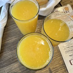 Orange juice Orange juice