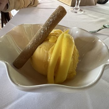 Cucina Venti Restaurant - Mango Sorbet - Italian Near Me - Mountain View, California
