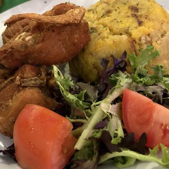Casa Vieja - Trifongo with chicharones de pollo - Sports Bars Near Me - Orlando, Florida
