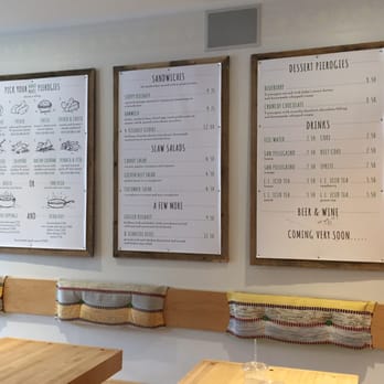 Baba's Pierogies - Great ordering system, so simple! - Modern European Near Me - Brooklyn, New York