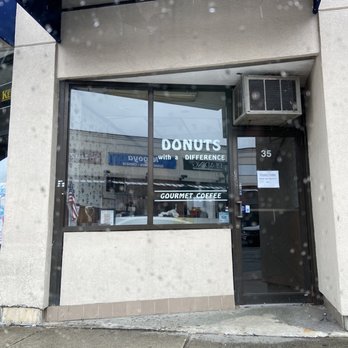 Donuts With A Difference - Call a head. We had a donut from here someone brought us, delish. But closed today for takeout - Coffee & Tea Near Me - Medford, Massachusetts