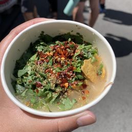 Pork Pozole: $10.00 at Little Italy Mercato Pork Pozole: $10.00 at Little Italy Mercato